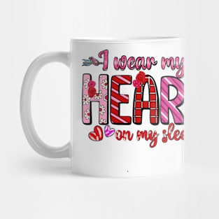 I wear my heart Mug